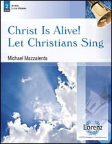 Christ is Alive! Let Christians Sing Handbell sheet music cover